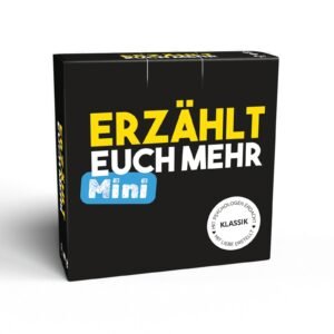 Erzählt euch mehr Klassik - Mini, SIMON & JAN, Fragespiel, 2 Spielerinnen und Spieler, ab 16 Jahren, orellfuessli.ch, Fr. 11.90